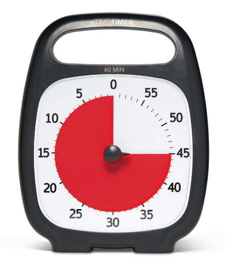 overschreden grafisch houder Time Timer Plus meer tijdsgrenzen, minder stress Time Timer - grip op tijd,  ADHD, autisme, school, thuis