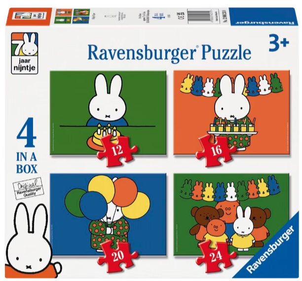 Nijntje 4 in 1 Puzzel