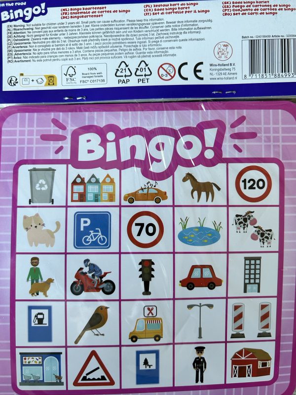 On The Road Bingo