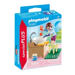 Playmobil Meisje Wastafel