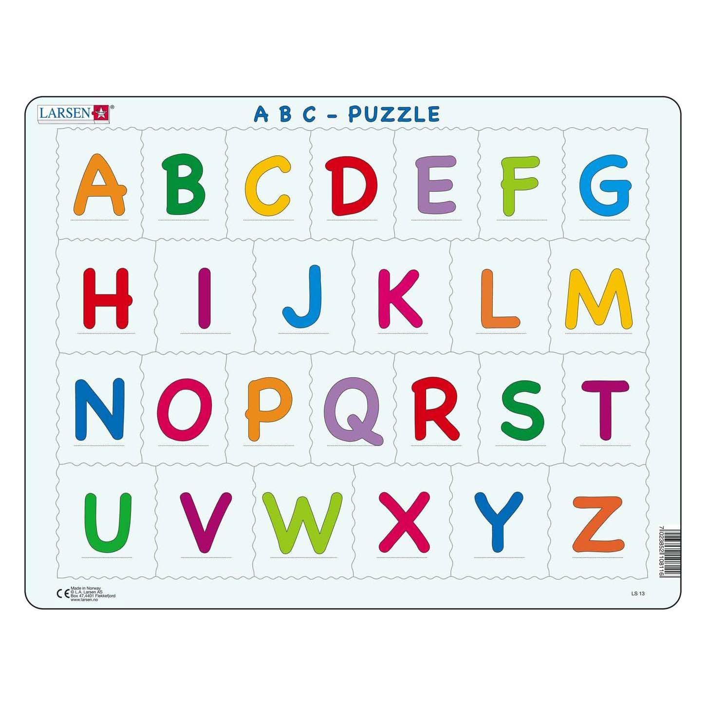 Larsen Legpuzzel Het Alfabet