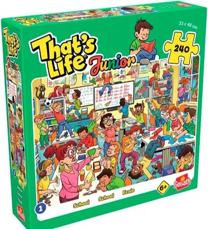 That's Life Junior Puzzel - School