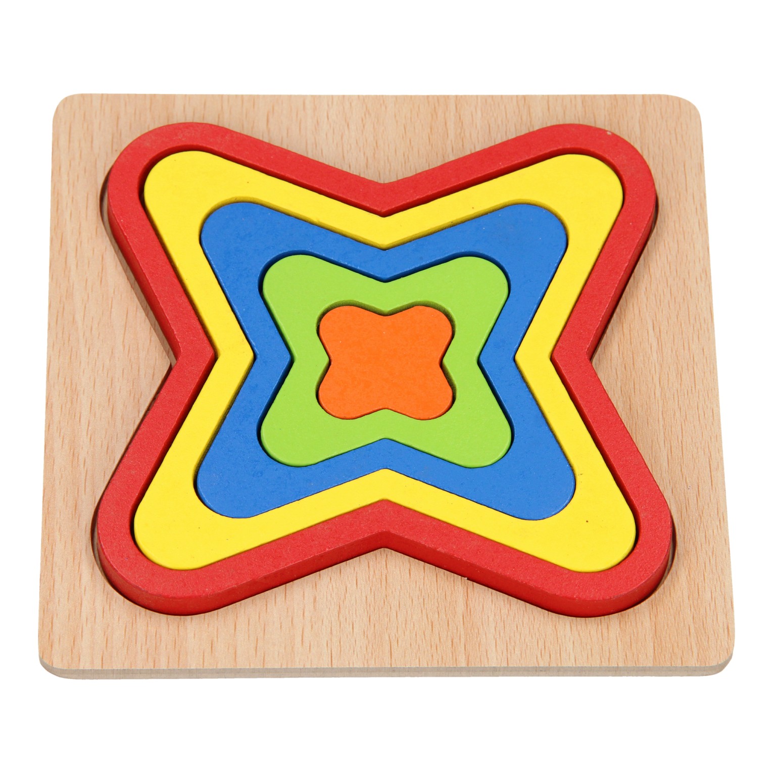 Vormenpuzzel Vlinder