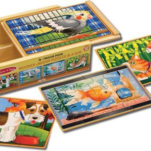 4 Puzzels Huisdieren