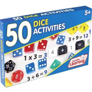 50 Activiteitenkaarten: Dobbelstenen